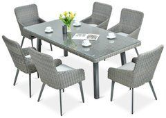 Мебель из ротанга для террасы Focus Garden Milano 6/200 Grey