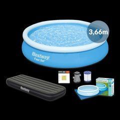 Семейный надувной бассейн для дома WaterLove Bestway