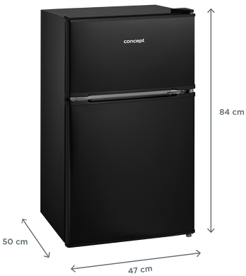 Холодильник з морозильною камерою Concept LFT2047bc