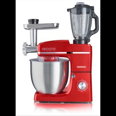 Кухонний комбайн 1500 Вт червоний HEINRICH'S HKM 8083 ROT