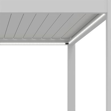 Освітлення для перголи ELEGANCE DELUXE FUSION 3.6 м х 2 білий Gutroof