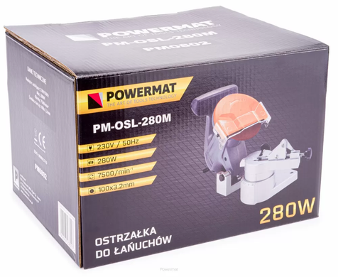 Ланцюгова точилка Powermat 280 Вт PM-OSL-280M