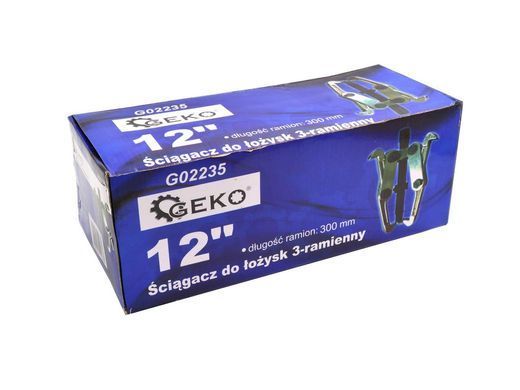 Съёмник подшипников 3-х лапчатый 12" Geko G02235