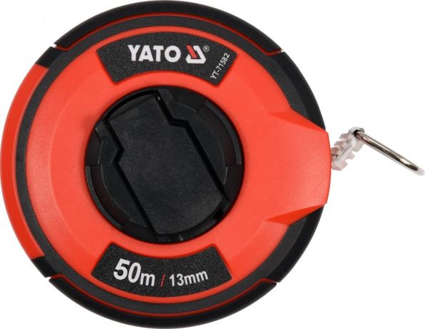 Рулетка стальная YATO YT-71582 50 м × 13 мм, класс точности II