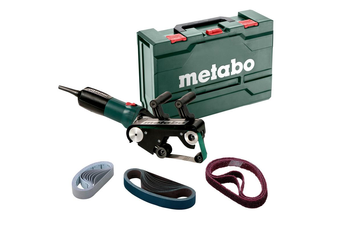 Ленточная шлифмашина для труб Metabo RBE 9-60 SET, 900 Вт, трубы до 60 мм