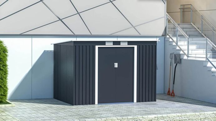 Домик для инвентаря 261x181 см Hardmaister Oregon Cold Grey