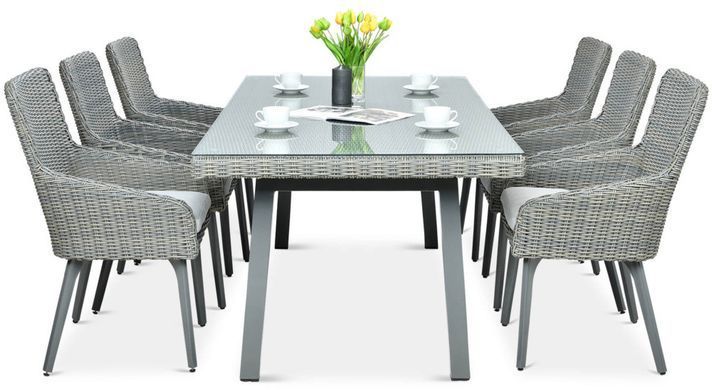 Меблі з ротанга для тераси Focus Garden Milano 6/200 Grey