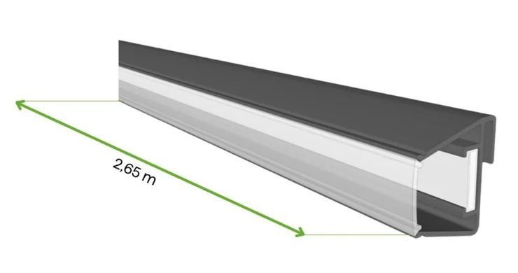 Освітлення LED для перголи 2.65 м &times; 2 антрацит ELEGANCE DELUXE FUSION Gutroof