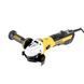 DEWALT ШЛІФМАШИНА КУТОВА 125мм/1700Вт DWE4369 BL РЕГ.ОБ. INOX