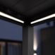 Освітлення LED для перголи 2.65 м &times; 2 антрацит ELEGANCE DELUXE FUSION Gutroof