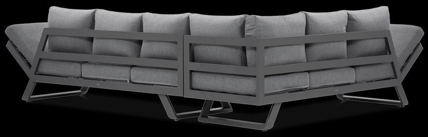 Комплект садових меблів з металу Furrore Trofeo Dark Grey