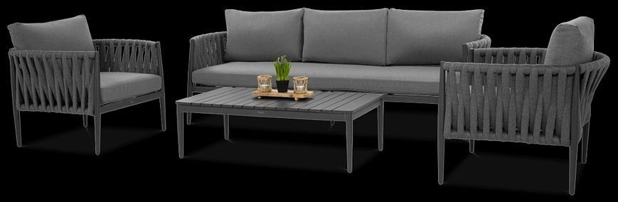 Меблі з металу Furrore Monza Caffe Grey