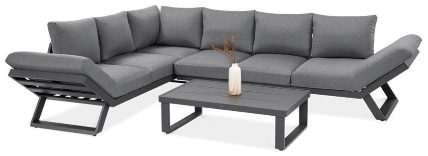 Комплект садових меблів з металу Furrore Trofeo Dark Grey