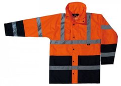 BETA куртка SOFTSHELL со светоотражателями (оранжевый/темно-синий) дождевик – размер XXL