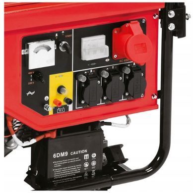 Генераторная установка 5500 Вт трехфазная YATO YT-85460 4.25kw + 400v