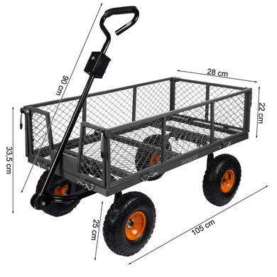 Садовий візок 400 кг Maltec 110145