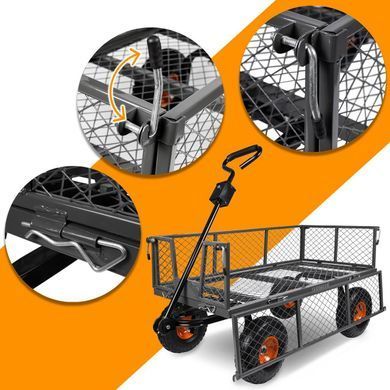Садовий візок 400 кг Maltec 110145
