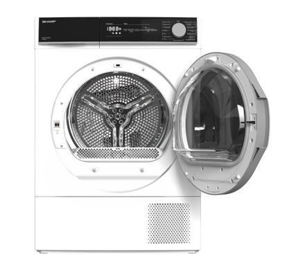 Сушильна машина Sharp KD-NHH7S8GW3-PL - 56,3 см - 7 кг