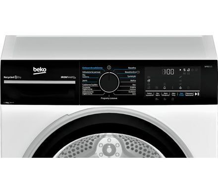Сушильна машина Beko B5T68243WBPB bPro500 - 52,1 см - тепловой насос - 8 кг