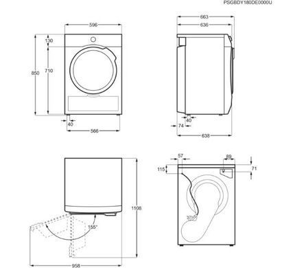 Сушильна машина Electrolux EW9HEU278SP PerfectCare 90 - 8 кг