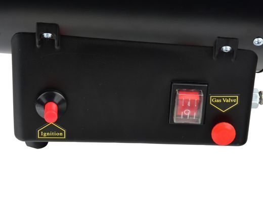 Газовий обігрівач 15 кВт зі шлангом і редуктором Geko G80410