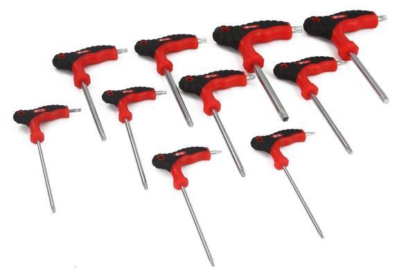 Набор ключей Torx Т- типа T9-T50