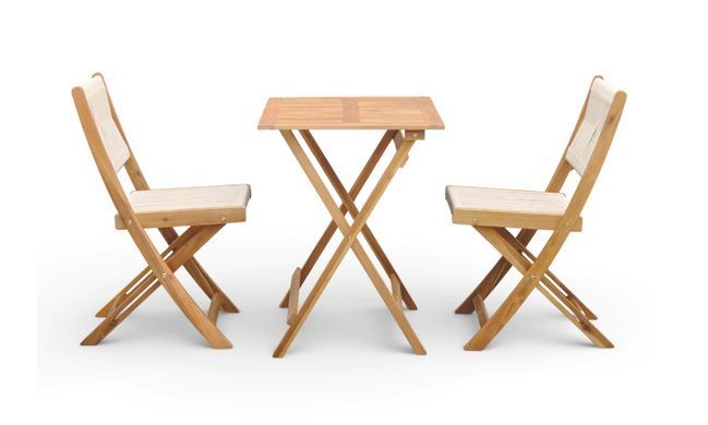 Набор складной садовой мебели из акации SOMA BALCONY ACACIA WOOD Bj&oslash;rkka