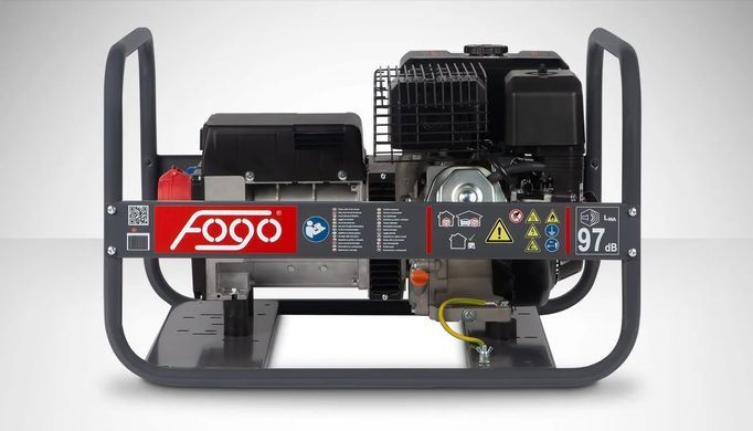 Генератор бензиновый 5,5 кВт трехфазный 6,5 л Fogo F6000