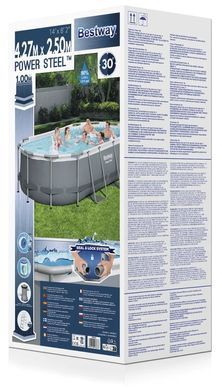 Овальный бассейн Power Steel Bestway 56620