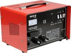 YATO Выпрямитель с пуском 12/24V/25A/350Ah 170-350Ah