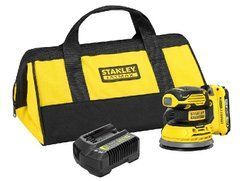STANLEY ШЛИФМАШИНА ОРБИТАЛЬНАЯ V20 FMCW220D1S 1x2,0Ah