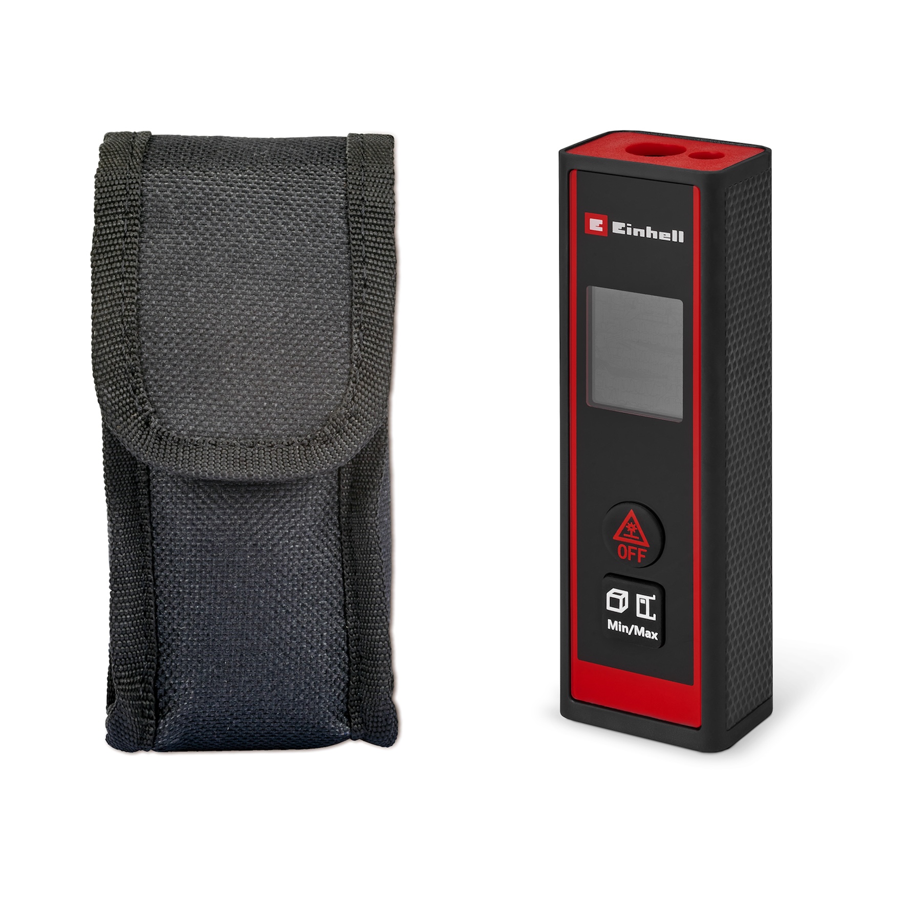 Лазерный дальномер до 40 м EINHELL TC-LD 40 R с подсветкой и футляром