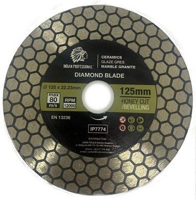 Алмазный диск 125 мм X 1,5 мм X 22,2 мм Honey Cut Indian Professional