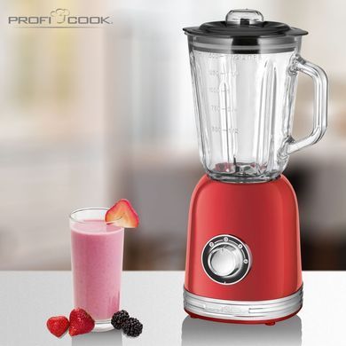Блендер стаціонарний 1.5 л 800 Вт ProfiCook PC-UM 1195 червоний