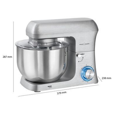 Кухонний комбайн 1500 Вт планетарний міксер 6.2 л ProfiCook PC-KM 1188