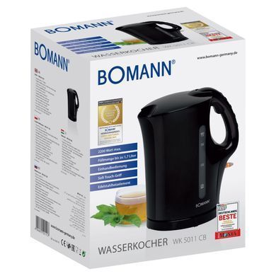 Электрочайник BOMANN WK 5011 черный