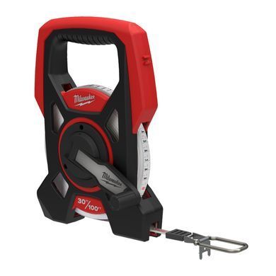 Рулетка сталева Milwaukee 30м 100ft з механізмом GRIME GUARD