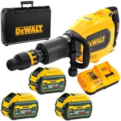 Молоток відбійний акумуляторний SDS-MAX безщітковий 54В 27Дж DeWALT