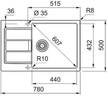 Кухонна мийка Franke Sirius 2.0 S2D 611-78 XL- полярний білий