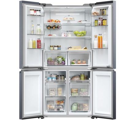 Холодильник Haier Cube Series 5 HCR5919ENMB No Frost - 190 см з висувним ящиком та контролем вологості
