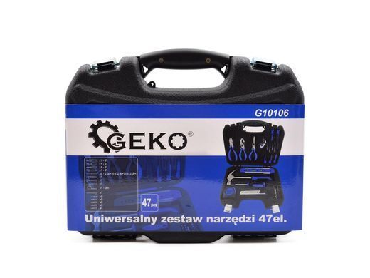 Універсальний набір інструментів 47 шт Geko G10106