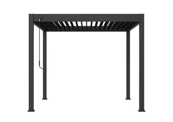 Садовая пергола для дачи 3x3 Gutroof Elegance Антрацит 005838