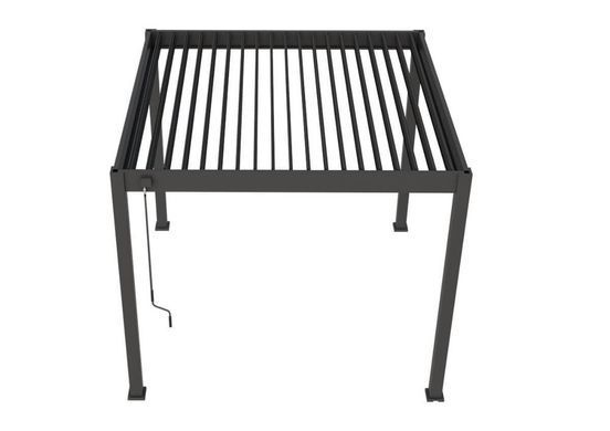 Садовая пергола для дачи 3x3 Gutroof Elegance Антрацит 005838
