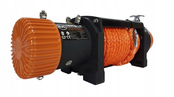 ЛЕБІДКА АКУМУЛЯТОРНА 12000lb BJC /синтетичний трос/