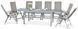 Комплект стол и стулья для террасы Brisbane Taupe