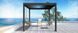 Садовая пергола для дачи 3x3 Gutroof Elegance Антрацит 005838