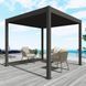 Садовая пергола для дачи 3x3 Gutroof Elegance Антрацит 005838