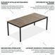 Стіл садовий для тераси DECO PORTO NOVA 200 Black Walnut вологостійкий&nbsp;Keter