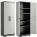Шафа для гаража пластикова Gear High Cabinet Keter/Kis