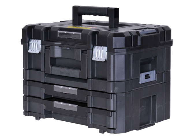 Ящик для электроинструмента Stanley PRO-STACK COMBO + 2 ящика, 21,5 л
